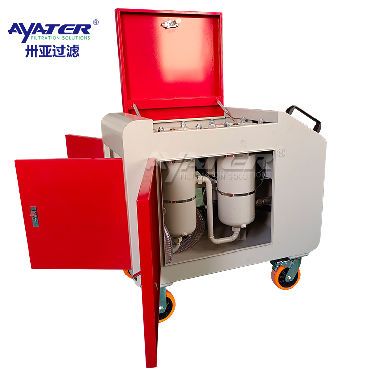 卅亞過濾|箱式高精度便攜移動LYC-63C濾油機