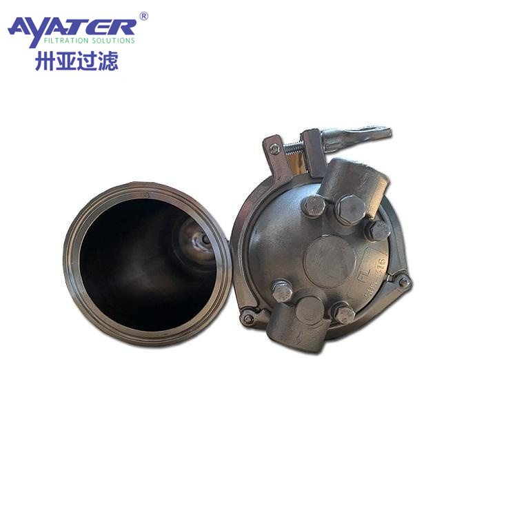 304不銹鋼濾芯式電解液過(guò)濾器生產(chǎn)廠家卅亞過(guò)濾固液分離