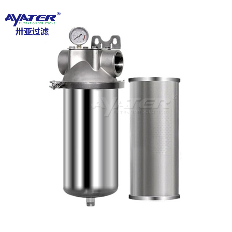 卅亞過(guò)濾多芯10寸鋰電電極漿料精密保安過(guò)濾器排污方便能耗少