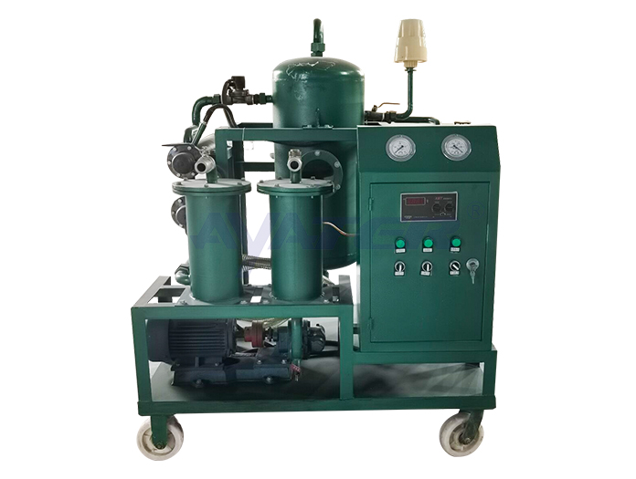 真空濾油機(jī)的用途和工作原理